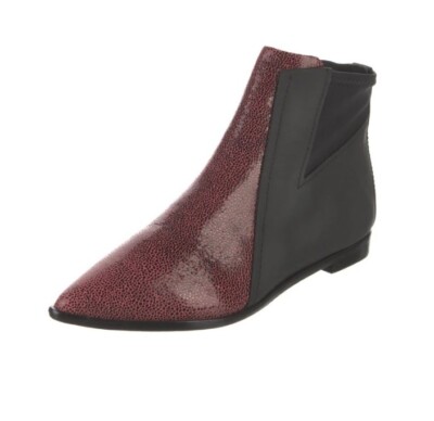 NWOB TIBI Leather Animal Print Chelsea Boots IT Sz 38