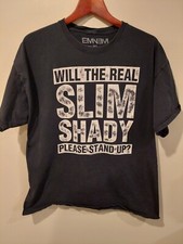 Eminem Slim Shady XL Shirt - Perfect Fade - Lightly distressed Graphic - Rap Tee