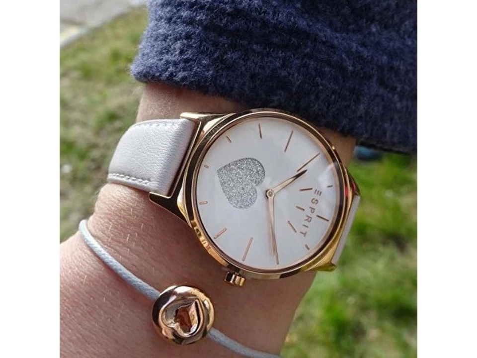 ESPRIT Love ES1L026L0215 Rose Heart 35 mm Damenuhr - Bild 4 von 4