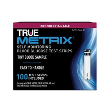 TRUE METRIX Blood Glucose Test Strips NFRS 100ct 100 Test Strips