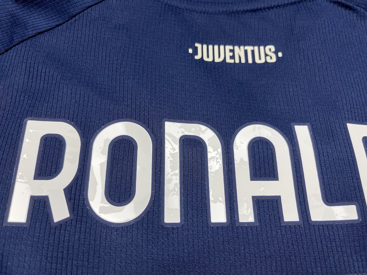 2020 2021 Juventus Ronaldo Adidas Jersey Shirt Kit Small UCL Blue