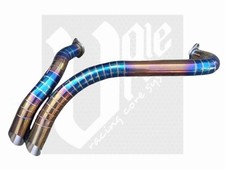 Custom Exhaust Pipes 2-2 Curve Model For Harley Davidson Sportster 883, 1200, 48