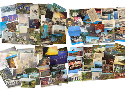 ~120 Vintage Postcards Lot Unposted Mixed Travel Art Museum America Midcentury