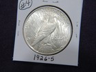 1926-S Peace dollar in A.U. condition # 4 — photo 2