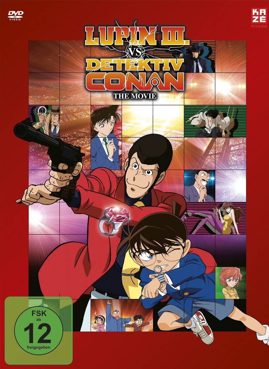 Lupin III. vs. Detektiv Conan: The Movie Limited Edition DVD *NEU*OVP*