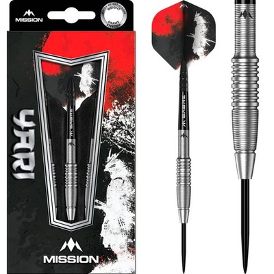 Steeldarts Mission Yari Darts   Stahlspitze   90 % Wolfram - 22 gr