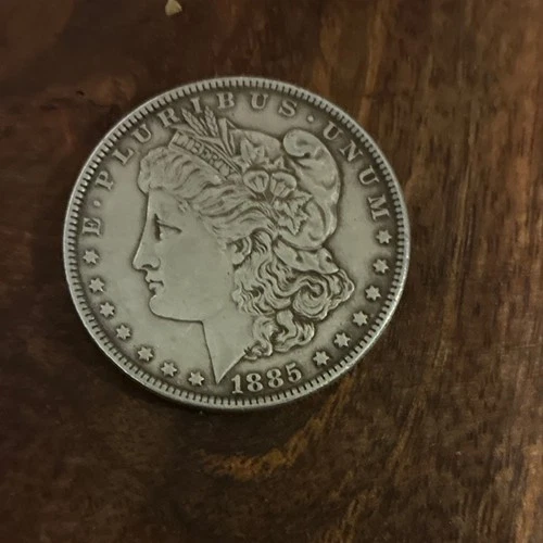1885 Morgan Silver Dollar Circulated E Pluribus Unum United States $1 Coin