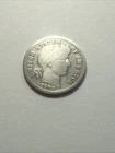 1909-P Barber Dime 90% Silver - (2656)