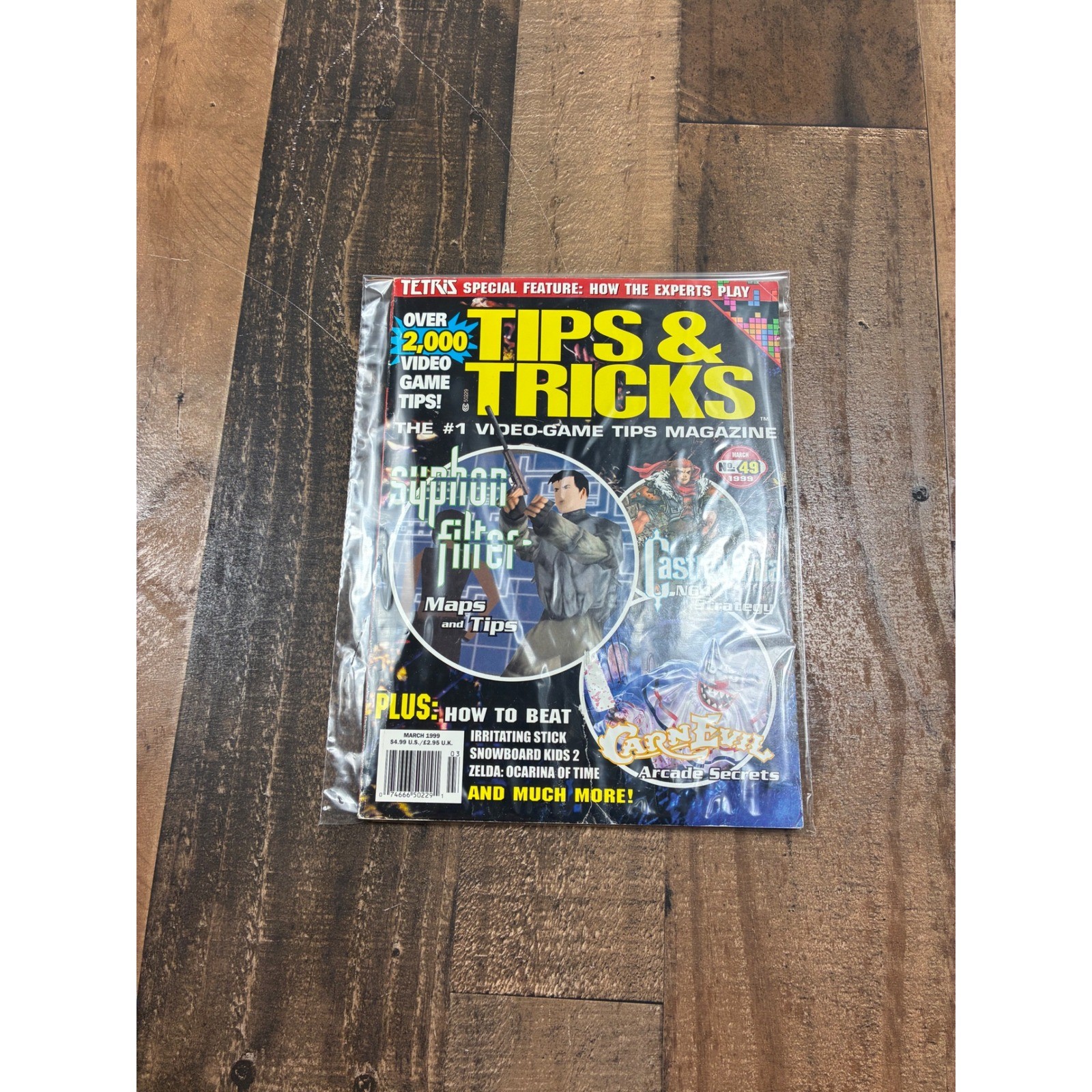 Tips and Tricks Video Game Magazine March 1999 No 49 Syphon Filter Castlevania