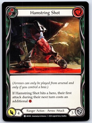 FAB - Hamstring Shot (Yellow) - ARC061 - Unlimited Edition Normal - LP