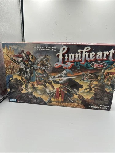 VTG Lionheart Board Game 1997 Parker Brothers Strategy Medieval 100% COMPLETE