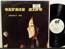 CLYDIE KING Direct Me LP LIZARD A20104 STEREO DJ PROMO 1970 Soul Funk