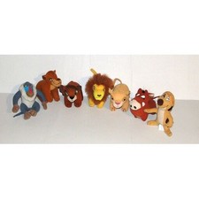 Peluche Le Roi Lion Disney Lot De 7 Peluche Doudou McDonald's 1998
