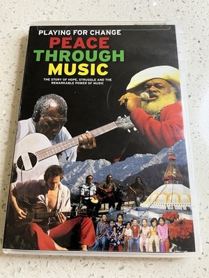 Playing For Change Peace Through Music 2009 DVD, very good light wear trust pics