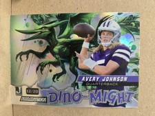 2024 Wild Card Alumination Dino-Might Pteradactyl Avery Johnson /15 Kansas State