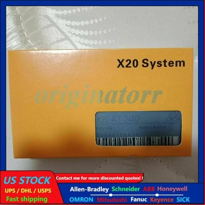 X20AT2402 BRAND NEW B&R X20AT2402 Systems RTD Module X20 AT 2402 in box 1PC