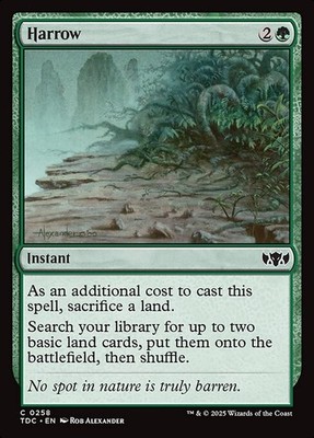 Harrow - 258 - TDC - Near Mint - MTG
