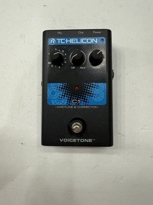 TC Helicon Voicetone C1 Hard Tune & Correction Auto Correct Vocal Effect Pedal