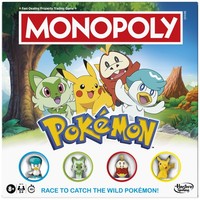 Monopoly PokéMon Edition Board Game - English Version