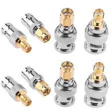NEW 8PCS BNC to SMA Type Male Female RF Connector Adapter Test Converter Kit