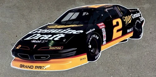 Vintage Miller Genuine Draft Beer Metal Tin Sign 47”X 21” Stock Car Garage Decor