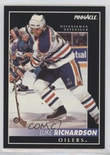 1992-93 Pinnacle Canadian Luke Richardson #41 0a4