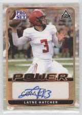 2021 Leaf Pro Set Power Base Auto Layne Hatcher #BA-LH1 Auto 0wp8