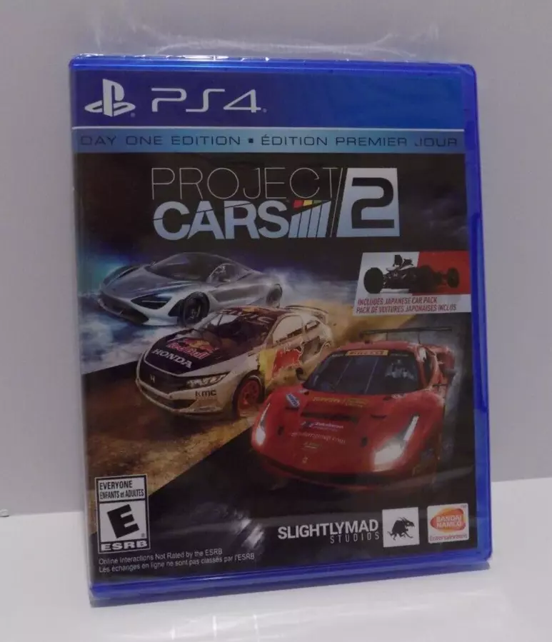 Brand New Factory sealed, Project Cars 2 Video Game for Sony PlayStation 4  PS4