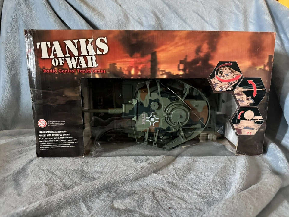 jh-2171-1 tanks of war radio control tanks series unopened in box RC 1/18scale - Image 3 of 4