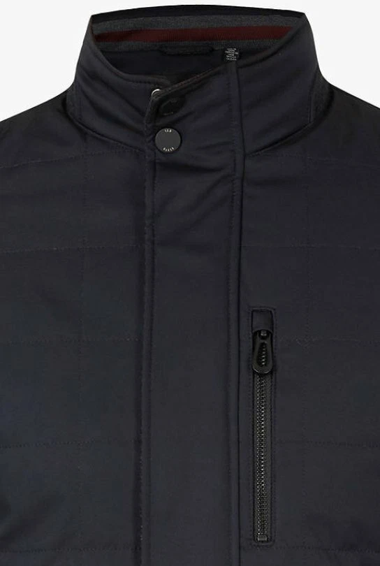 Ted Baker 399 RELLER Harrington BNWT Navy Blue Slim Fit Mens Coat