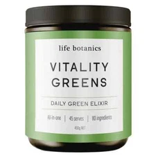 Life Botanics Vitality Greens Daily Green Elixir All-in-one 45 Serves