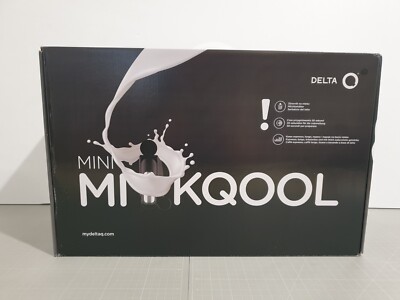 Delta Q MiniMilkQool Black - Capsule Coffee Maker Milk Container Compact _4.2_5