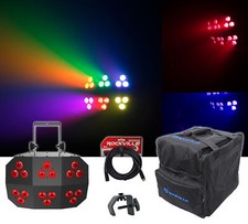 Chauvet DJ Wash FX 2 DMX RGB UV Eye Candy Effect Dance Floor Light Bag Cable
