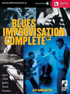 Blues Improvisation Complete by Jeff Harrington (Book, 2002)