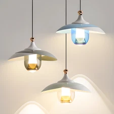 Nordic LED Pendant Light Modern Rise Fall Hanging Pendant Ceiling Light Fixture