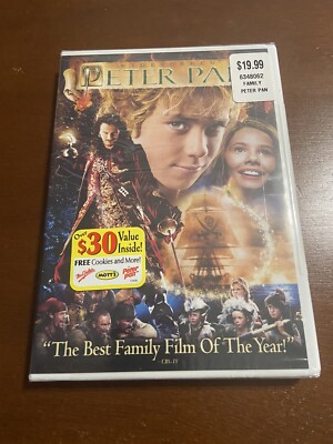 Peter Pan (DVD, 2004, Widescreen Edition) Sealed Brand New!!!