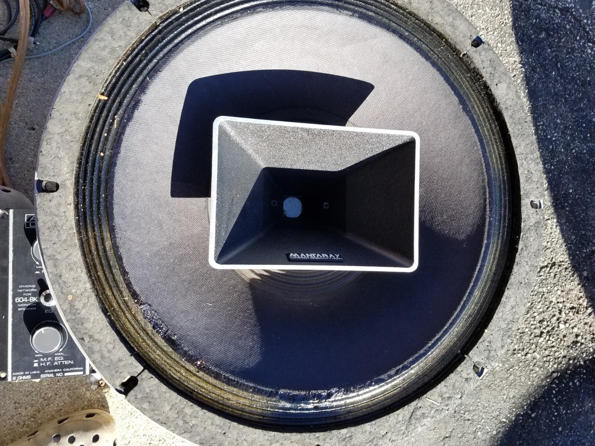 ALTEC LANSING 604-8K Duplex speaker with crossover | eBay