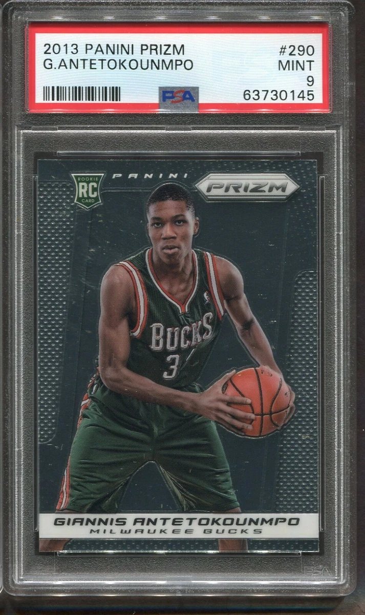 Giannis Antetokounmpo Basketball Grade 9 Rookie Sports Trading