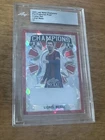 2022 LEAF METAL CHAMPIONS LIONEL MESSI CRYSTAL RED PRE-PRODUCTION PROOF 1/1