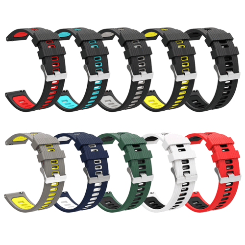 For Samsung Galaxy Watch 4 46mm 44mm Sport Silicone Wrist Band Replacement Strap - Zdjęcie 5 z 28