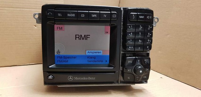 Mercedes S Klasse W220 Radio Cd Navi Comand A 2208270442 Bosch Online Kaufen Ebay
