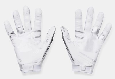 Under Armour Men's UA F8 Football Gloves 1368851-100 White