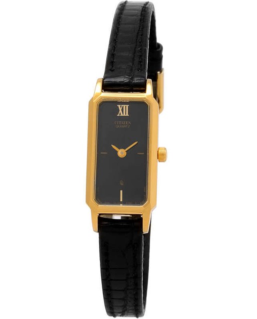 NOS NEW QUARTZ LEATHER STRAP CITIZEN WOMENS WATCH eBay