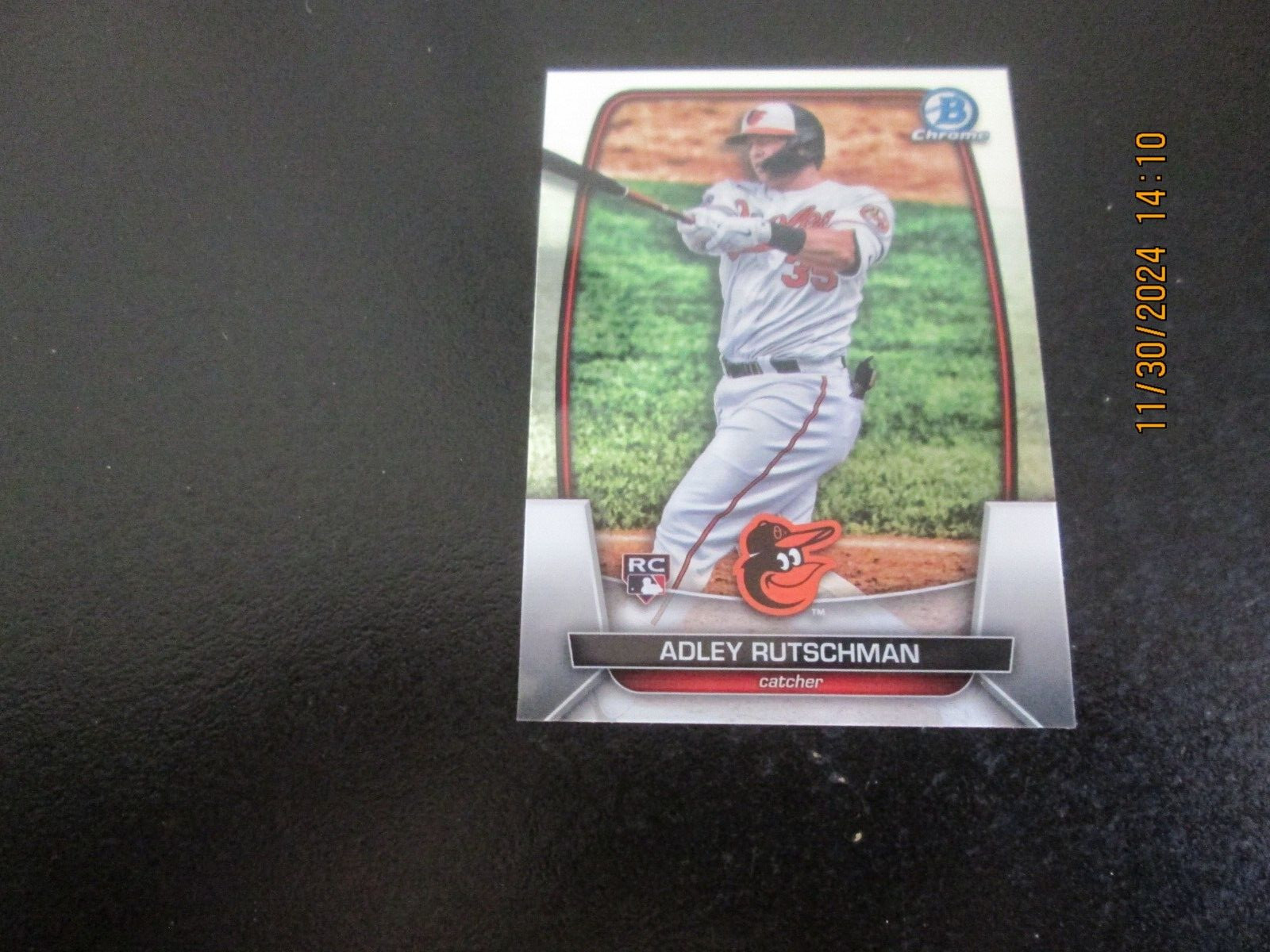ADLEY RUTSCHMAN ORIOLES 2023 BOWMAN CHROME ROOKIE CARD  #17