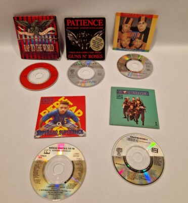 B5 Guns N' Roses Redhead Kingpin Run Dmc MINI Three Inch Compact Disc CD Single