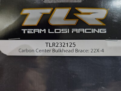 Team Losi Racing Carbon Center Bulkhead Brace 22x-4 TRL232125