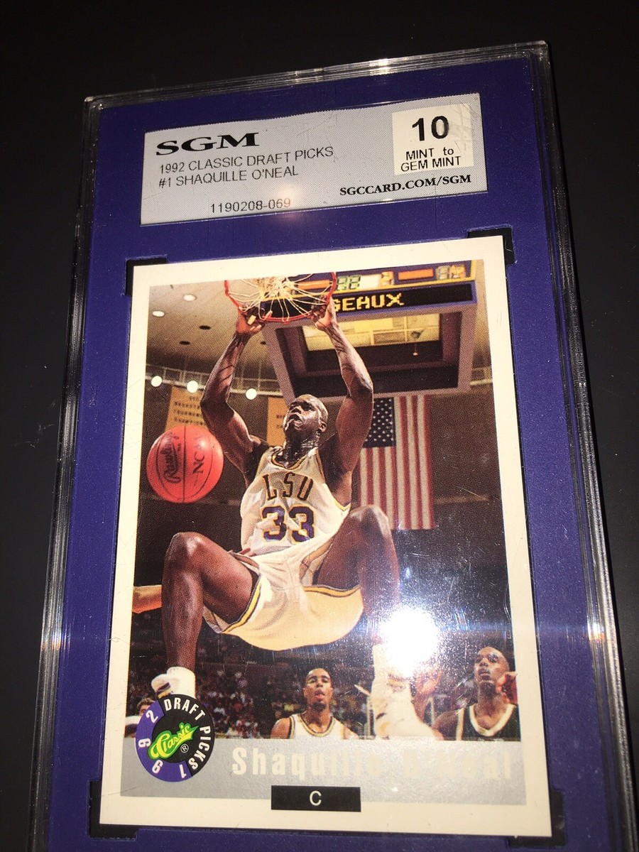 【Shaquille O'Neal】10シリ PSA Natinal Conv 1992 HOOPS #442 SHAQUILLE O'NEAL ROOKIE RC PSA 10 | eBay
