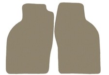 FRONT Fußmatten, Automatten für SAAB 9-3 I cabrio 1998-2002, Dunkelbeige x14 Ran