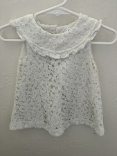 Mayoral Spanish Baby Girl Lace Dress White Si...