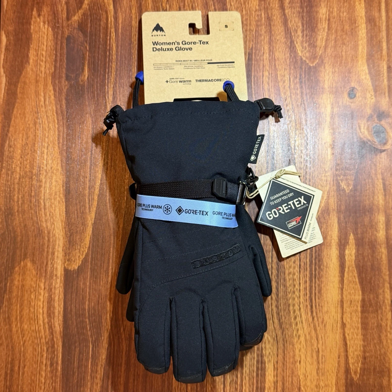 Burton Women’s GORE-TEX Deluxe Gloves 2 IN 1 - Ice-Cold Conditions Size Small